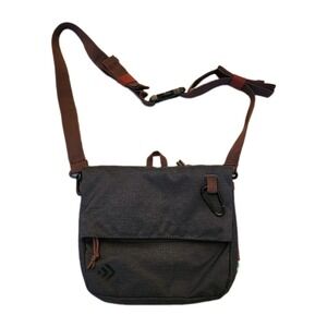Outdoor Products Unisex Dk Grey & Maroon Trail Crossbody Bag, Recycle Bottles